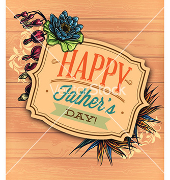 Free fathers day vector - Kostenloses vector #224415
